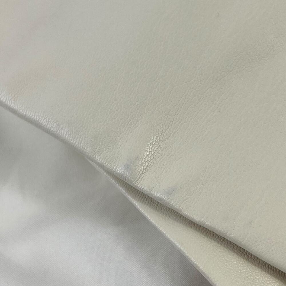 Veronica Beard Beacon Dickey Jacket Faux Leather Ecru Size 0 NWT - Picture 10 of 12